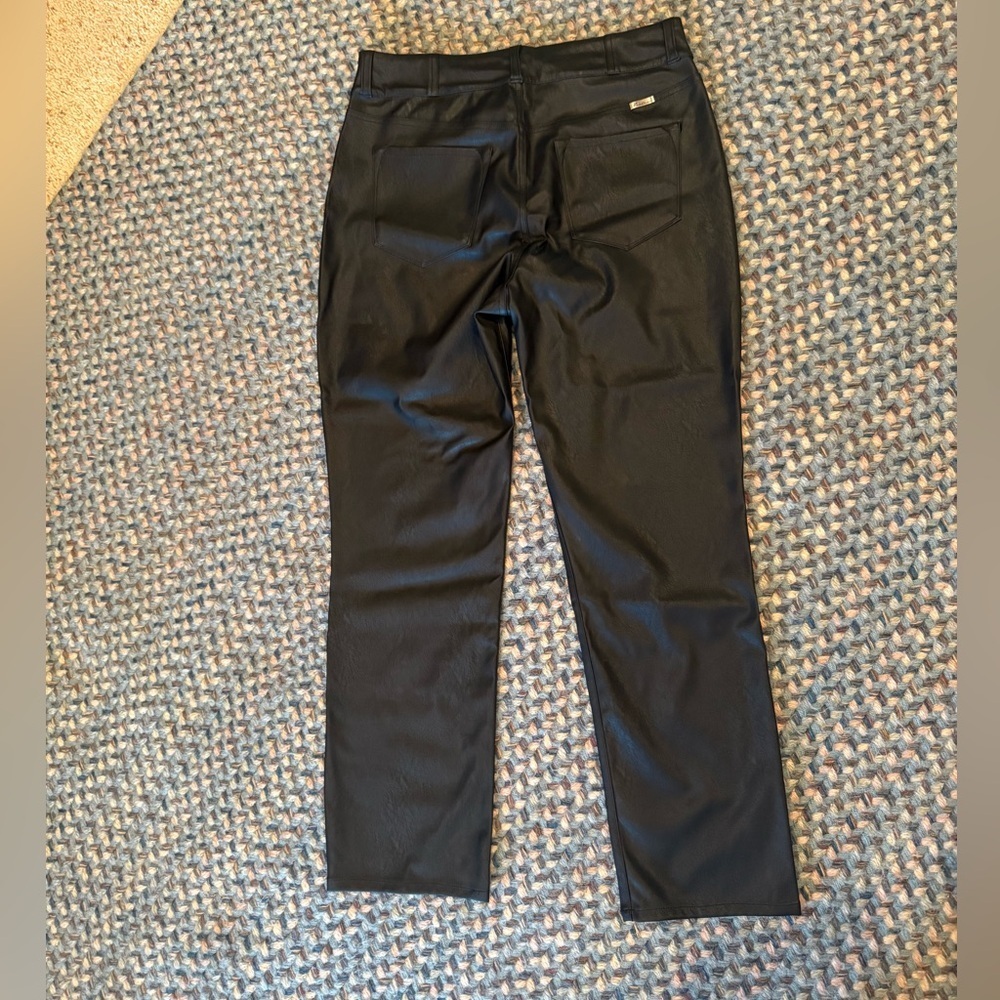 KanCan Faux Leather Skinny Straight Jeans NWT - Picture 11 of 11